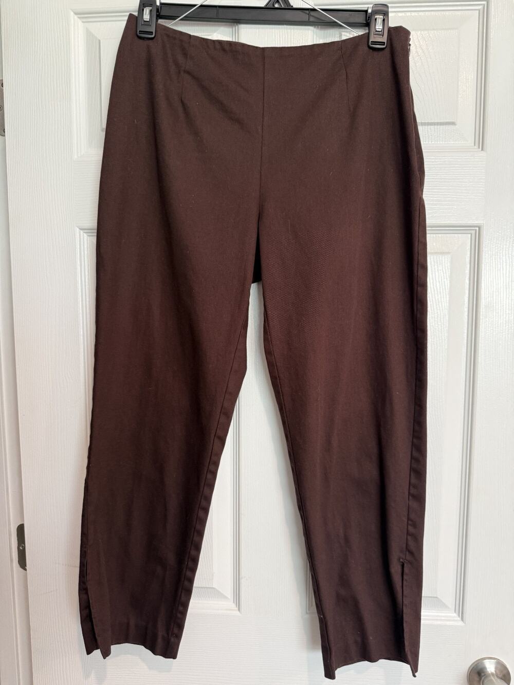 Tribal Stretch Extensible Women's Brown Stretchy Pant Size 10 Career Workwear